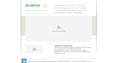 Desktop Screenshot of labtesa.com.ar